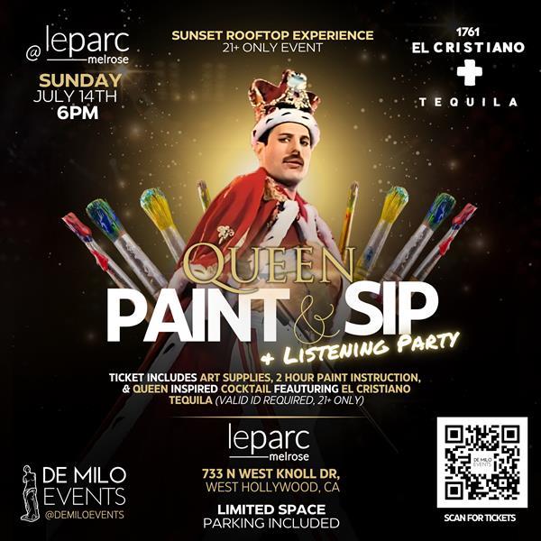 QUEEN Paint & Sip Party